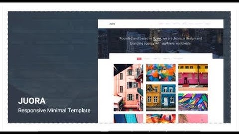 Juora - Minimal HTML5 Template | Themeforest Templates