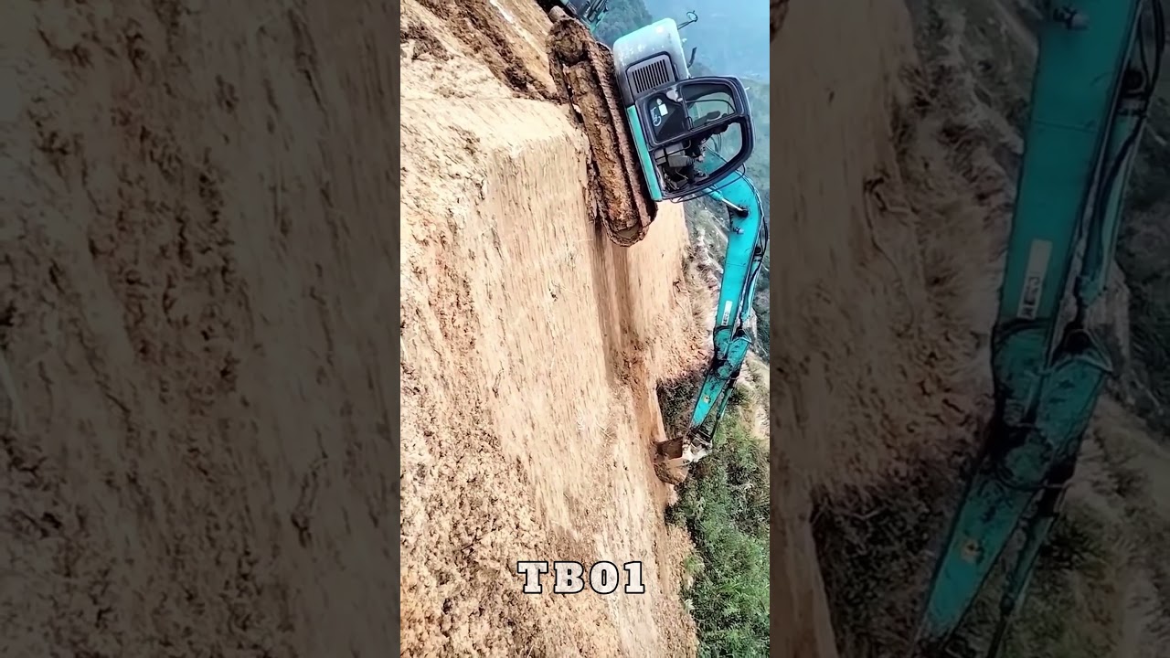This jcb driver is really mad 