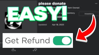 How To REFUND GAMEPASSES on ROBLOX! (2024)  Get Your Robux Back