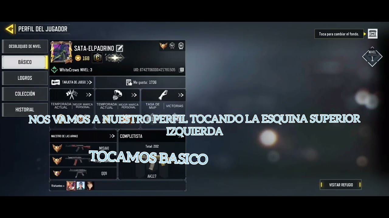 Como cambiar de nombre en call of duty mobile sin gastar dinero ni cod points rapido y sencillo