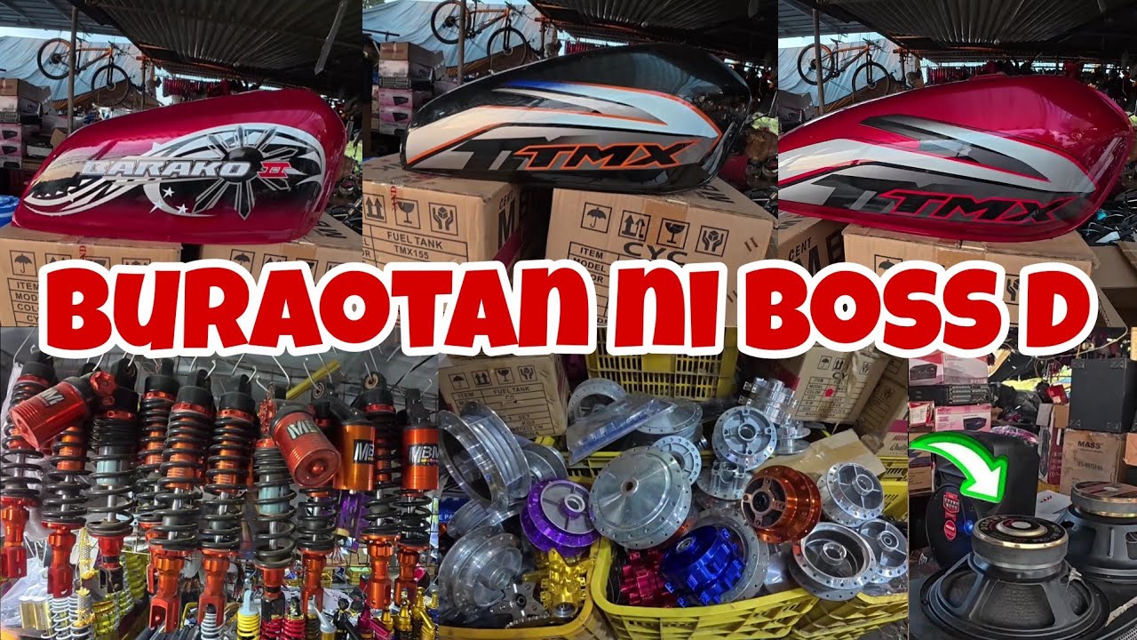 Bagong hakot na motor parts | Buraotan ni boss donald | murang bilihan ng motorcycle parts