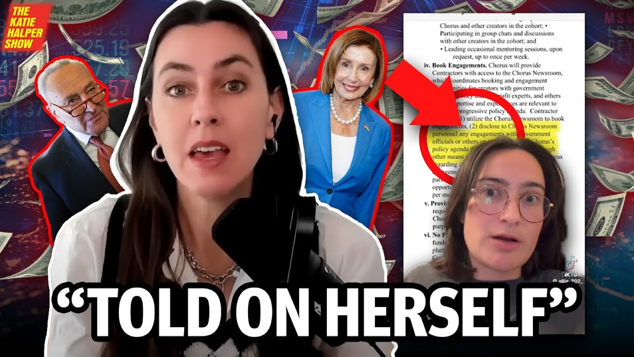 Liberal Tiktoker Accidentally EXPOSES Her Corruption with “Receipts”