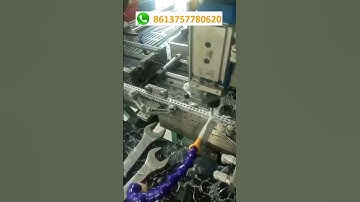 Earth Terminal Block aluminum neutral link automatic drilling, tapping, chamfering, cutting machine