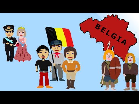 Dlaczego Belgia jest tak podzielona ? Historia Belgii. Film ilustrowany.