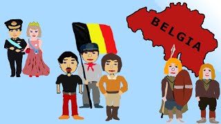 Dlaczego Belgia jest tak podzielona ? Historia Belgii. Film ilustrowany.