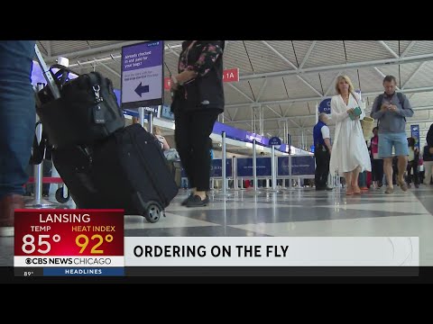 O'Hare Airport expands mobile food ordering program