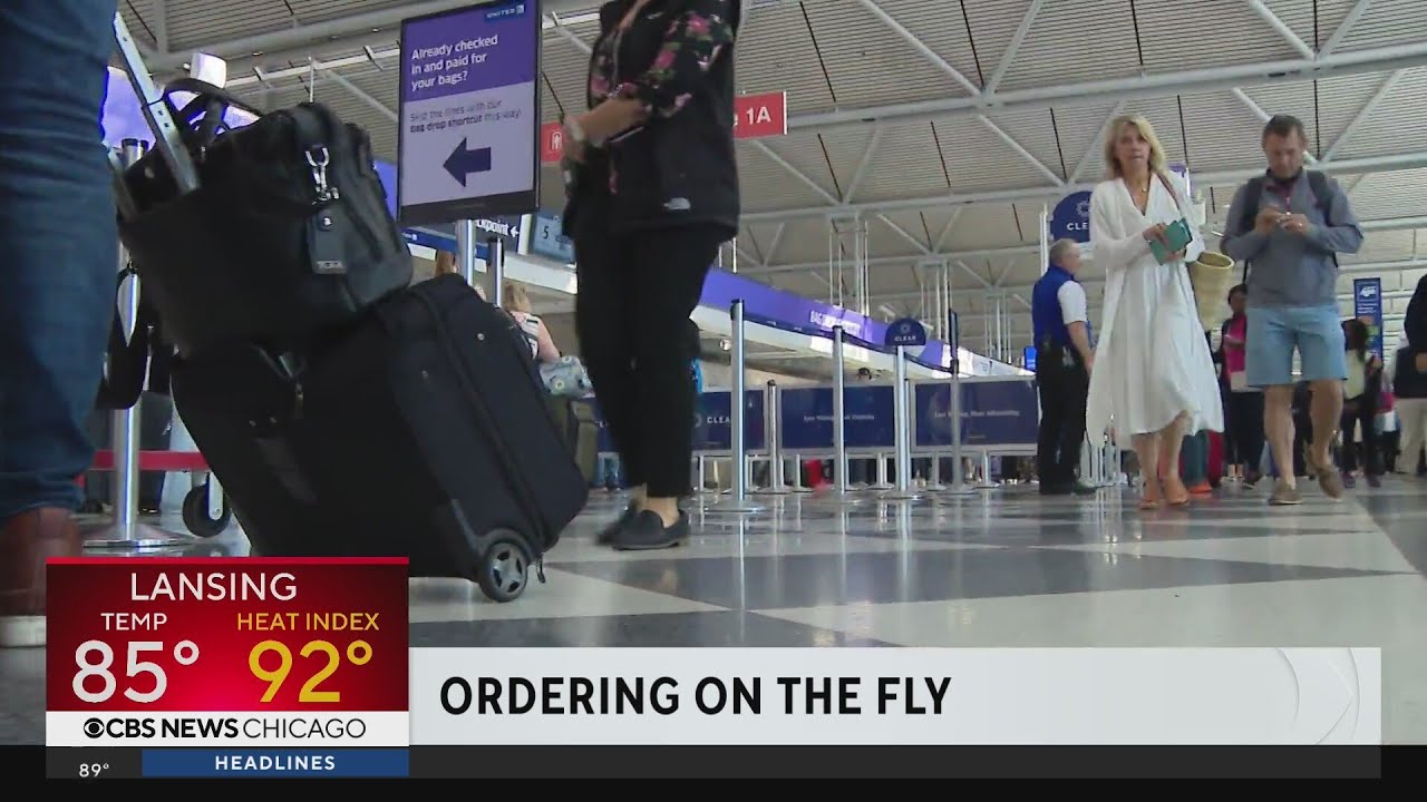 O'Hare Airport expands mobile food ordering program
