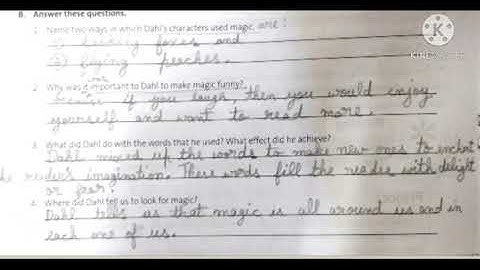 gulmohar Grammar and Language Skills (worksheet 7) class-6.