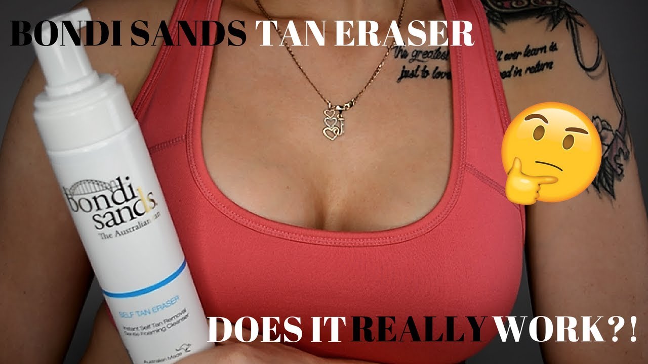 BONDI SANDS TAN REMOVER DOES IT REALLY WORK?! YouTube