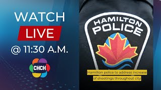 Hamilton police to hold press conference to address increase of shootings