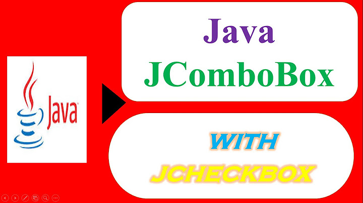 Java Custom JComboBox  - CheckBoxes In Cells