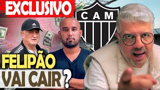 DETONARAM O FELIPÃO!  DESFALQUE NO GALO   ATLÉTICO FUGINDO DA TORCIDA? | NOTÍCIAS DO #galo