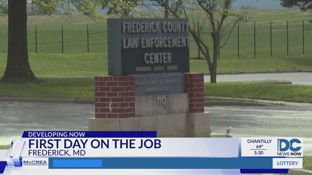 Frederick County Sheriff's Office Chief Deputy starts in his new role