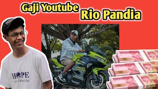 🔝Terbaru!!! Penghasilan Rio Pandia dari youtube 2022