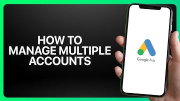 How To Manage Multiple Accounts In Google Ads Manager In Google Ads 2025! Tutorial