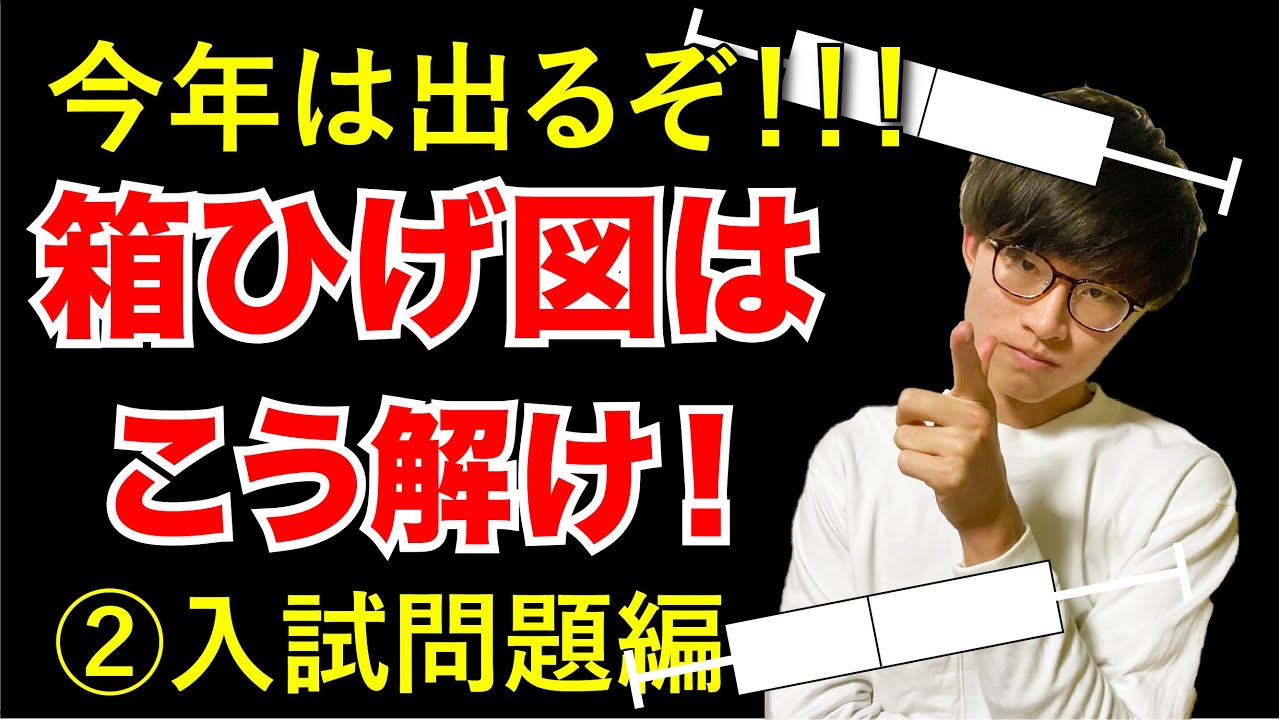 【高校入試】 箱ひげ図はこうやって解くのだ！