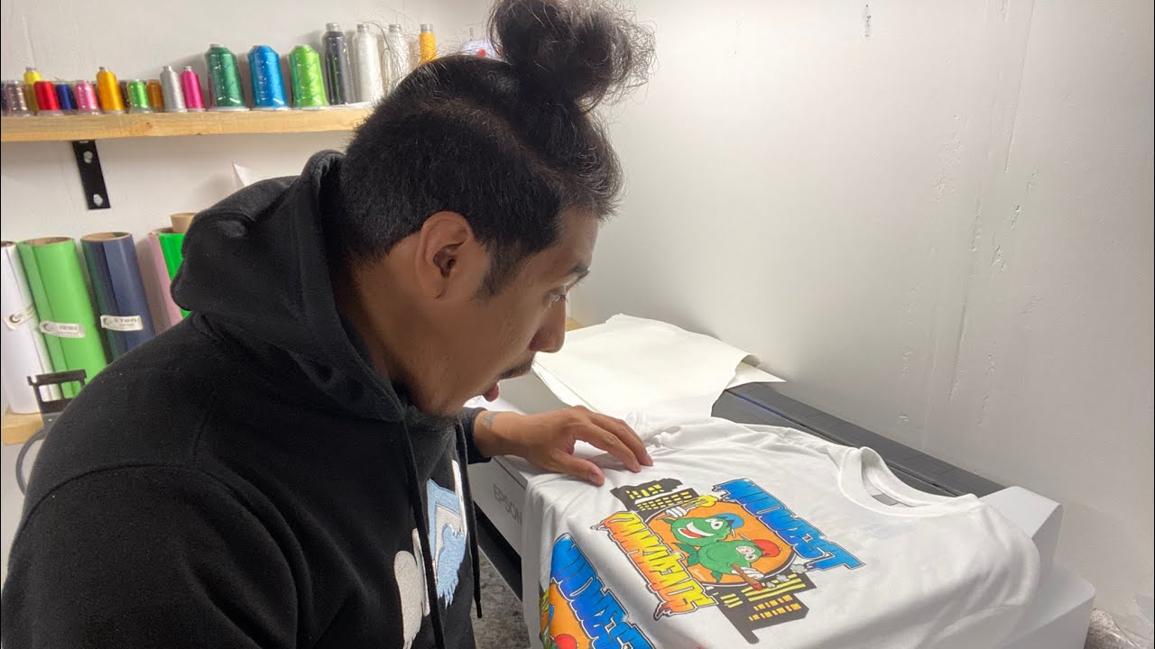 My first Sublimation printing on polyester t-shirts | custom t-shirts | sublimation T-shirts |