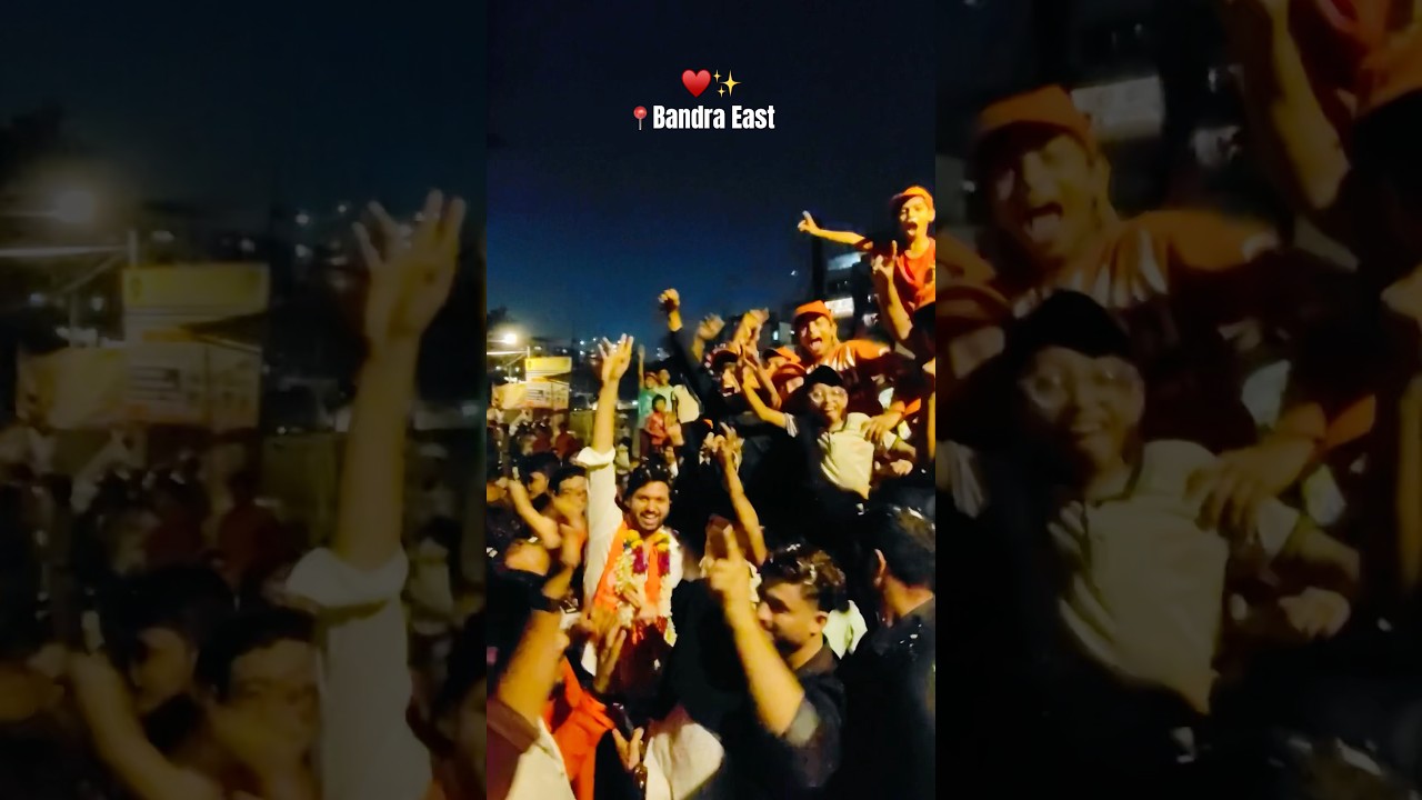 Fun moment from today's prachaar! ✨♥️ | 