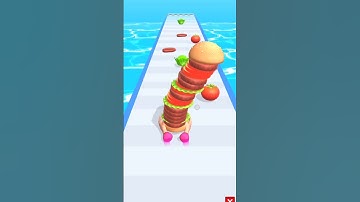 Bakery Stack Runner Best Funny Gameplay Android #1498 #shorts #funny #gaming