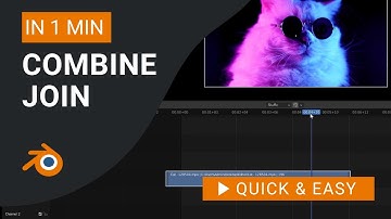 Blender Tutorial: How to Combine or Join a Sequence of Videos Into One in Blender