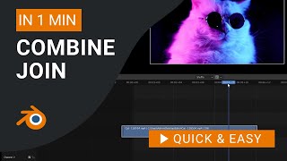Blender Tutorial: How to Combine or Join a Sequence of Videos Into One in Blender screenshot 4