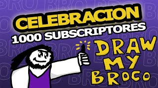 Que SIGNIFICA Brococola!? - Celebracion 1000 subscriptores - Draw my life