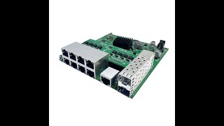 8 Ports Gigabit L2 OpenWrt Management Ethernet Network Switch