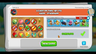 BTD6 Advance Challenge | u cant do this | 5 solutions
