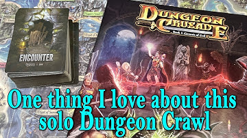 One thing I love about this solo Dungeon Crawl (Dungeon Crusade - Book 1: Genesis of Evil)