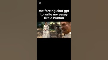 Me forcing Chat-GPT to write Humanly🤣🤣🤣#ytshorts#shorts#ai#chatgpt#funny#memes
