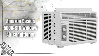 Amazon Basics 5000 BTU Window Air Conditioner Review | Perfect for Small Rooms (150 Sqft)!