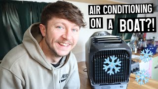 AIR CONDITIONING ON A NARROWBOAT?! EcoFlow WAVE 2 REVIEW