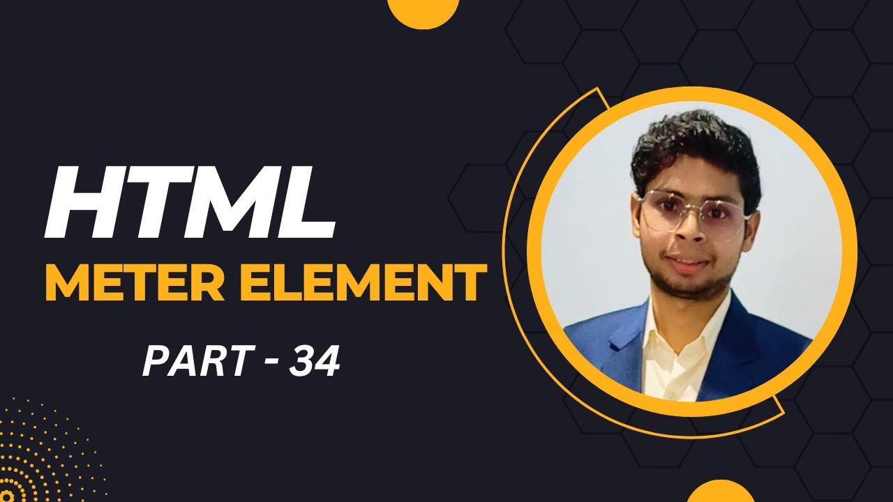 meter tag Html tutorial In Hindi Part 34 YouTube