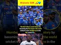 Mumbai Indians ne banaya World Record! 50,000 Runs in T20 😱 #Shorts #T20Cricket #ViralShorts