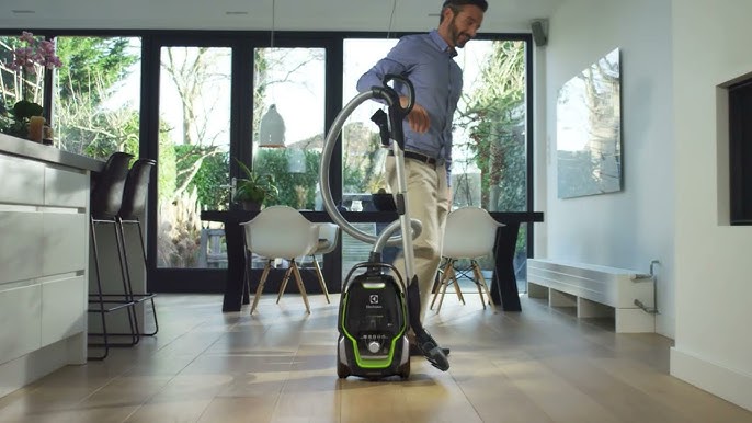AEG Electrolux UltraOne Green Cylinder Vacuum Cleaner Review &  Demonstration - YouTube