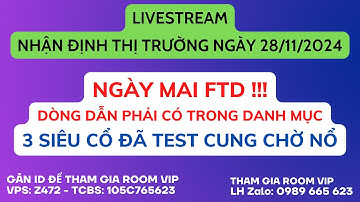 Chứng khoán hôm nay | Nhận định thị trường: VNINDEX BÙNG NỔ NGÀY MAI, TOP SIÊU CỔ SẮP NỔ MẠNH