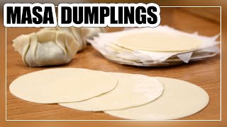 Easy DUMPLING WRAPPERS Recipe | how to make DUMPLING DOUGH (GYOZA)
