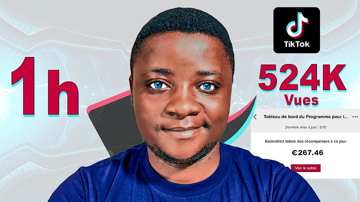 COMMENT FAIRE PLUS DE VUES SUR TIKTOK ET GAGNER DE L'ARGENT