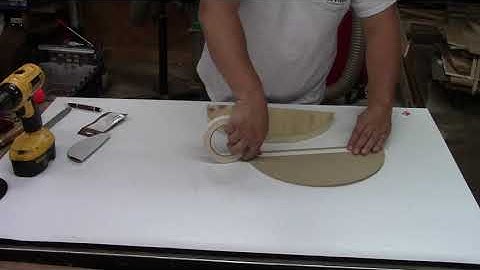 Part 2, MLCS Woodworking Assembly of the Router Compass Adjustable Circle Jig.