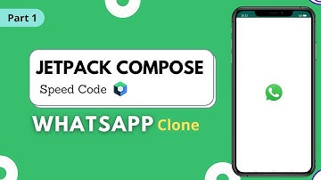 Jetpack Compose Whatsapp Clone speed code : Part 1
