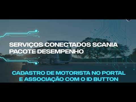 TUTORIAL SERVIÇOS CONECTADOS SCANIA: Associar identificador ID Button a um motorista no Portal