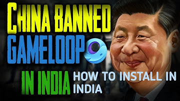 GAMELOOP BANNED IN INDIA / HOW TO INSTALL GAMELOOP  IN INDIA  2020 NEW UPDATE // GANESHYT