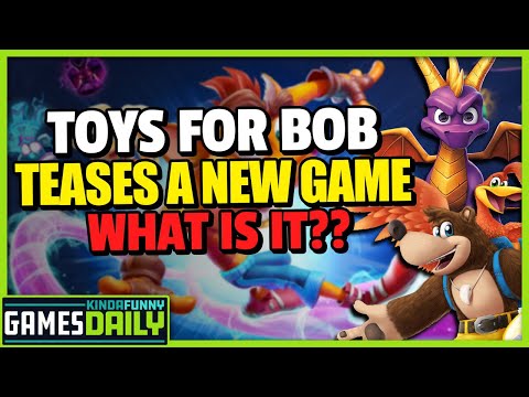 New Banjo Kazooie? New Spyro? What is Toys For Bob Teasing?! - Kinda Funny Games Daily 08.17.22