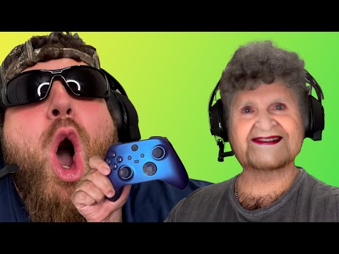 When you get beat by an old lady online