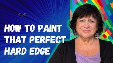 How to Paint Perfect Hard Edge in Acrylic