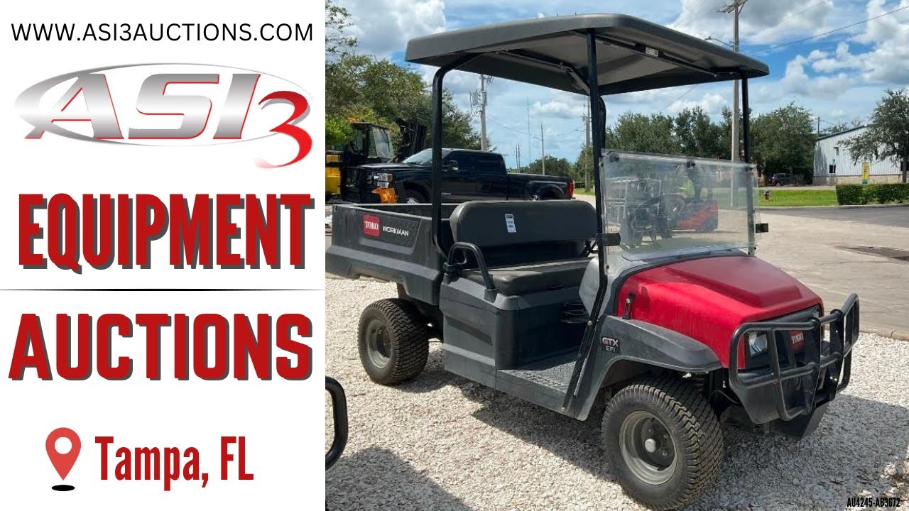 🔥2020 TORO WORKMAN GTX EFI UTV – MODEL 07409 🔥