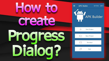 How to create ProgressDialog? (Android JAVA)