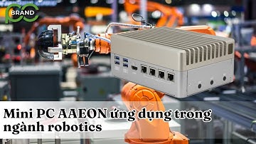 Mini PC AAEON với chip NVIDIA ứng dụng trong ngành robot