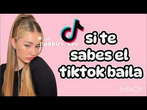 Si te sabes el tiktok baila!