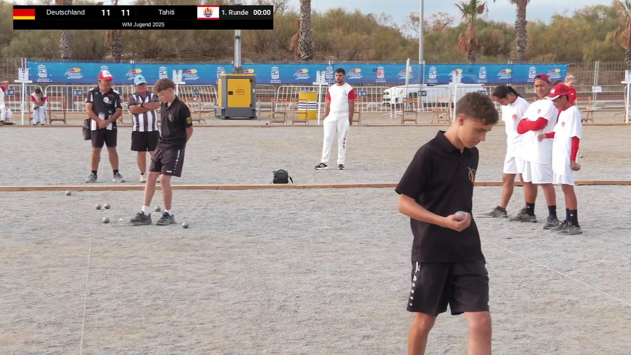 WM 2025 Jugend Triplette  mixte GER : PYF